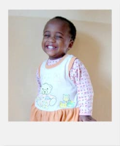 Nisima when she was a child